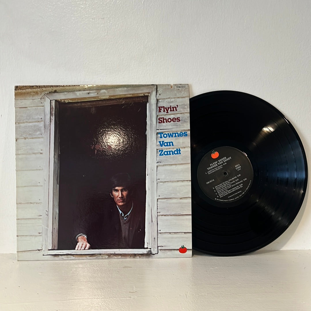 Flyin' Shoes - Townes Van Zandt TOM-7017 1978 US Printing VG+ Used Vinyl