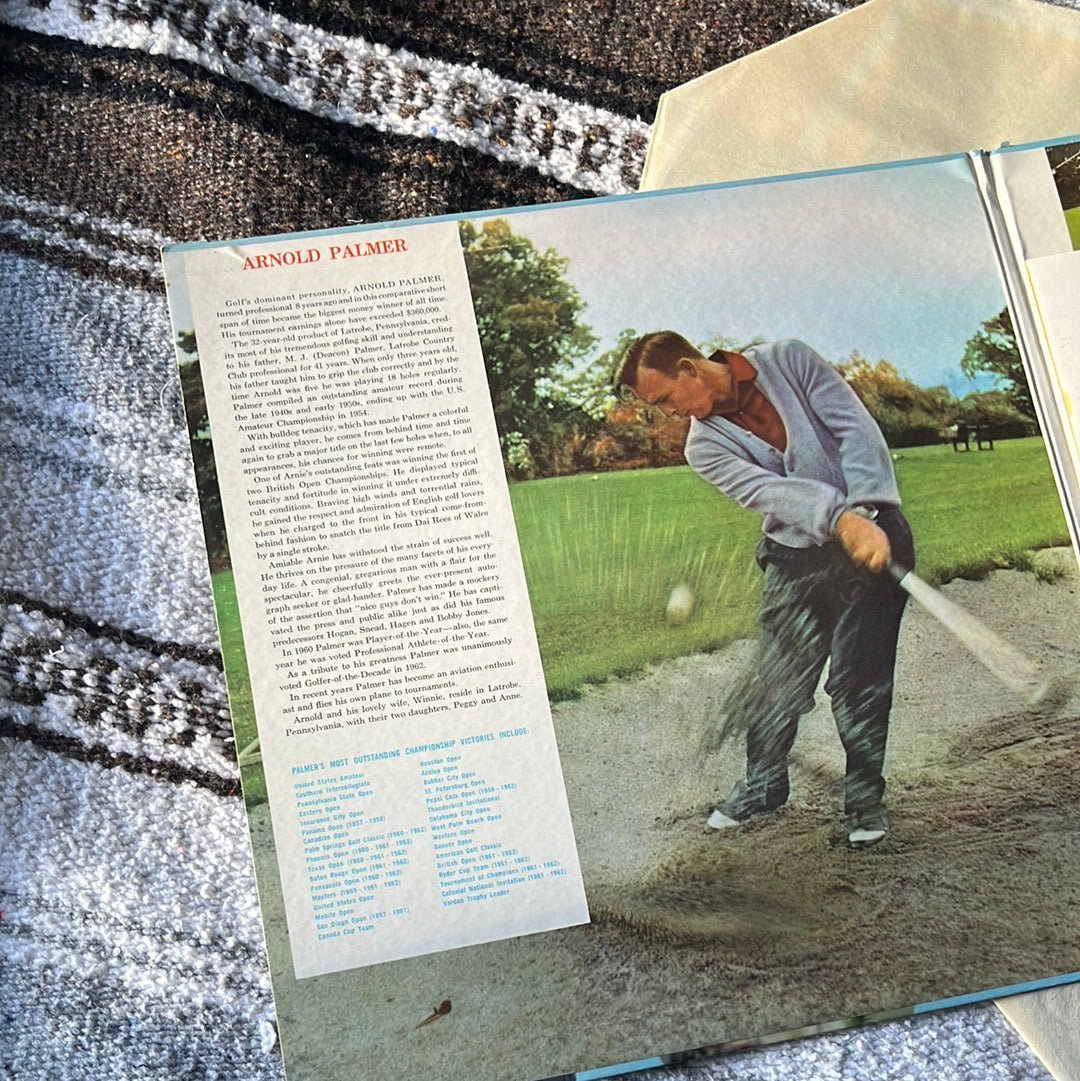 Personal Golf Instructions by Arnold Palmer 2 LP With Booklet Vinyl VG+ Used