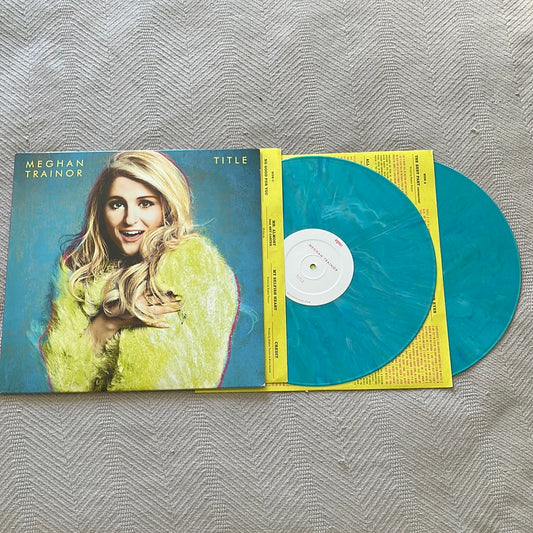 Title - Meghan Trainor Turquoise Pressing Vinyl Used VG+