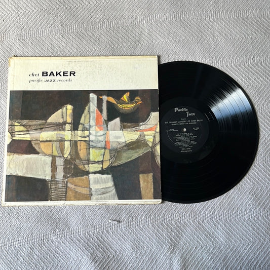 Chet Baker Pacific Jazz Records 1955 Mono PJ 1206 G+/VG Vinyl