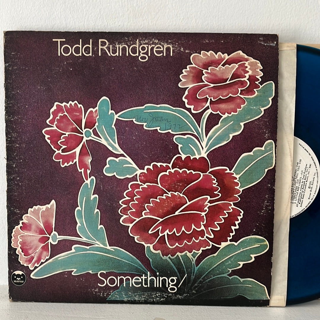 Todd Rundgren - Something/Anything? Bearsville BX 2066 Double LP Red & Blue White Labels VG