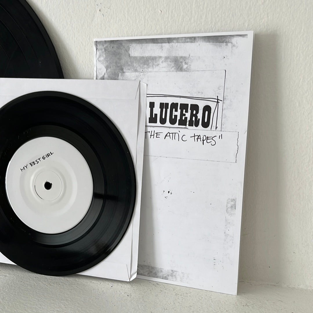 The Attic Tapes - Lucero LP with 7" and Book 2006 Liberty & Lament Used VG+