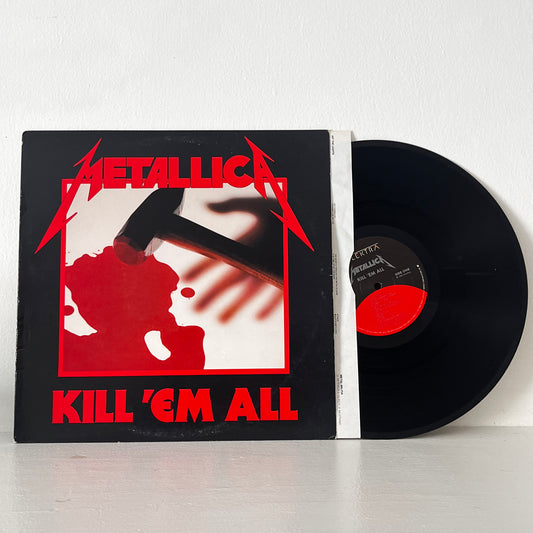 Metallica Kill 'Em All 60766-1 With Lyric Inner Sleeve VG+