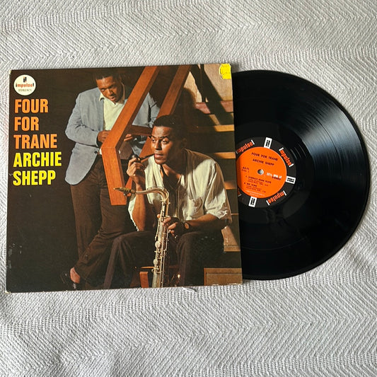 Four For Trane - Archie Shepp Impulse STEREO A-71 UK Pressing VG+ Vinyl