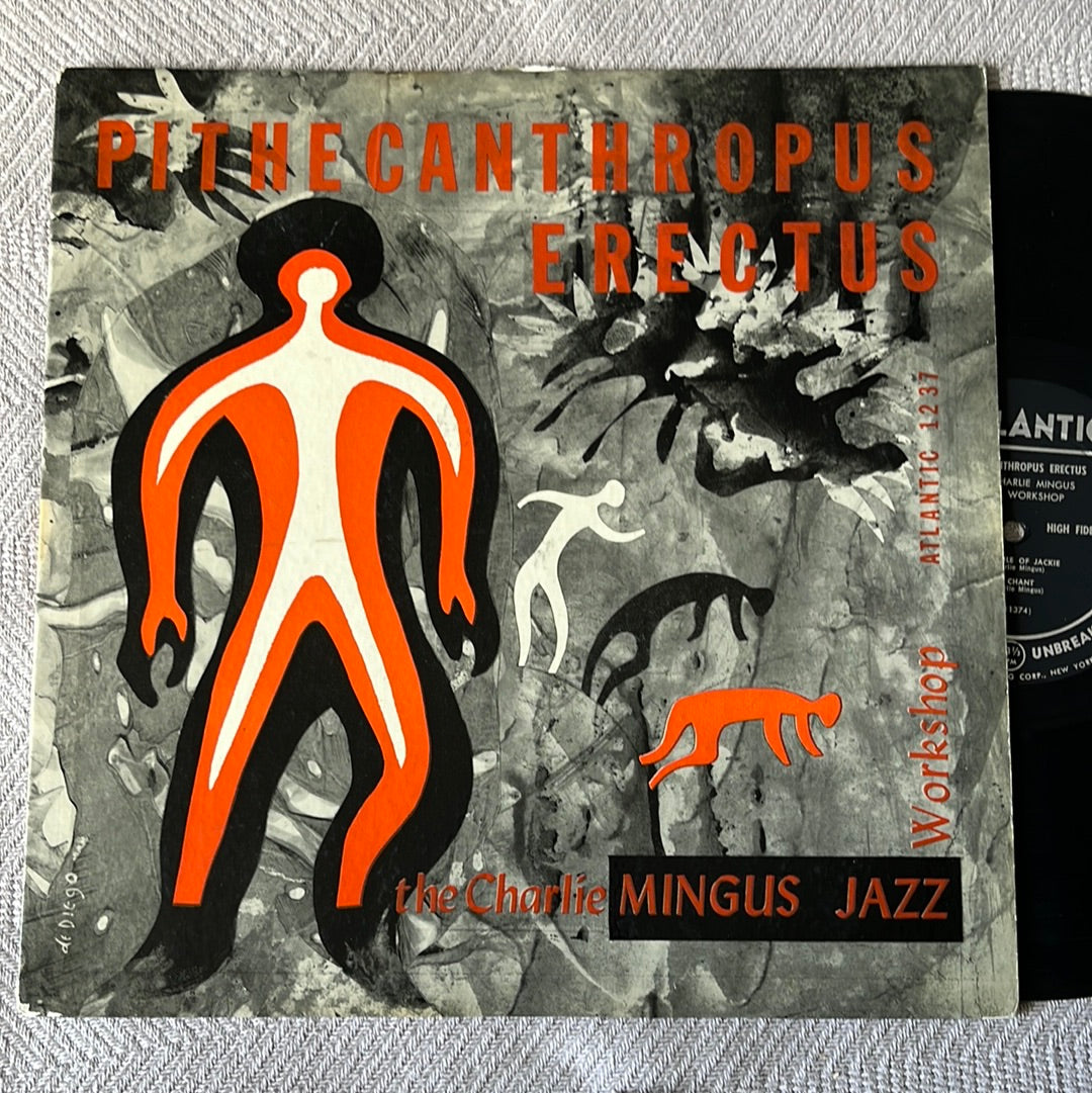 Pithecanthropus Erectus - The Charlie Mingus Jazz Workshop Atlantic 1237 1956 Mono Pressing Good Vinyl