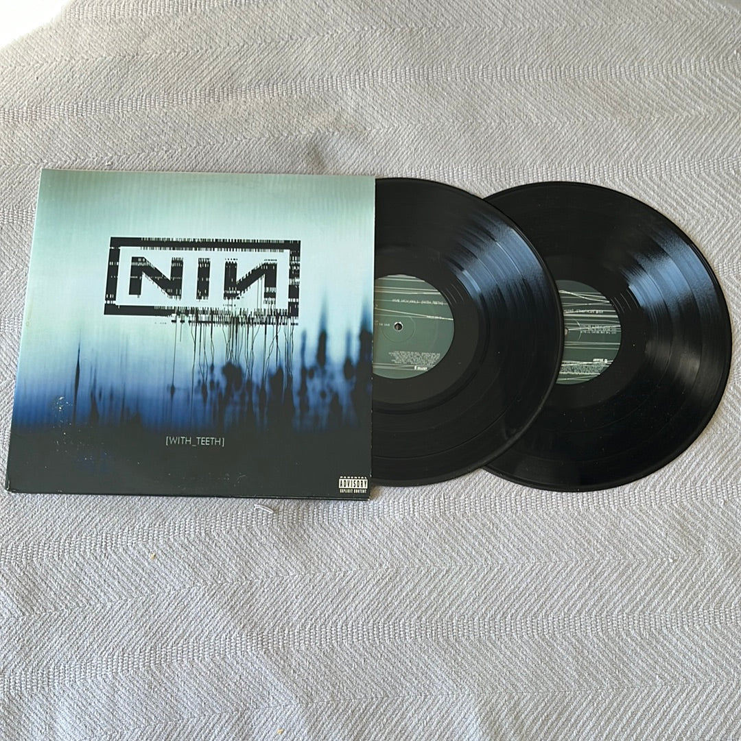 Nine Inch Nails - [With_Teeth] Used VG+ Vinyl Gatefold Skips Side B