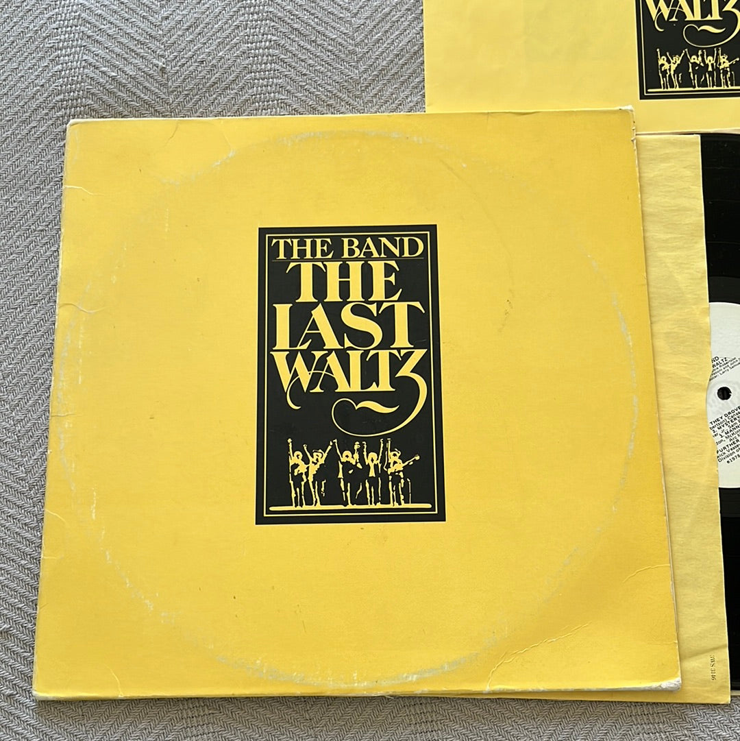 The Band The Last Waltz 3LP Vinyl US Printing 1978 3WS 3146 With Booklet Used VG
