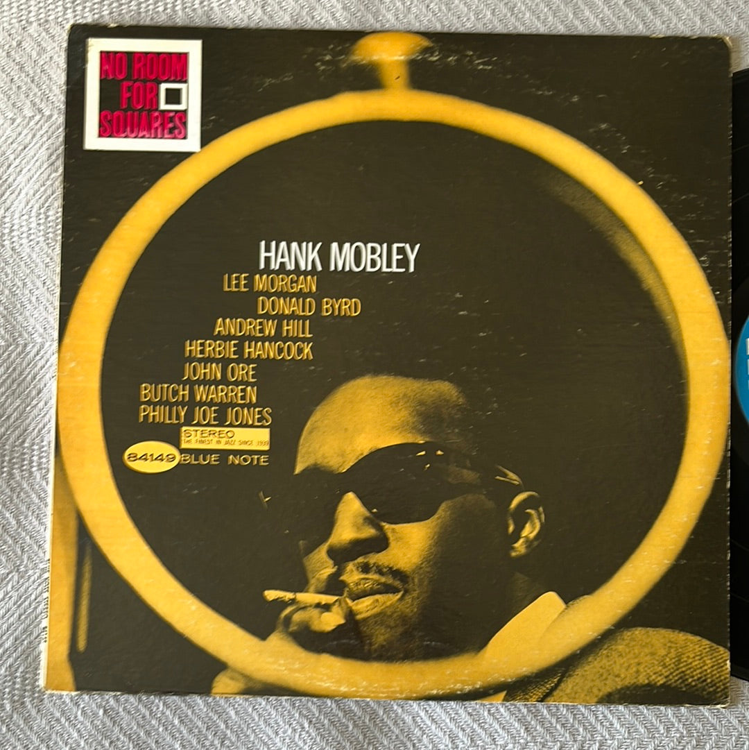 No Room For Squares - Hank Mobley Blue Note STEREO 84149 1966 Reissue Fair Condition Vinyl