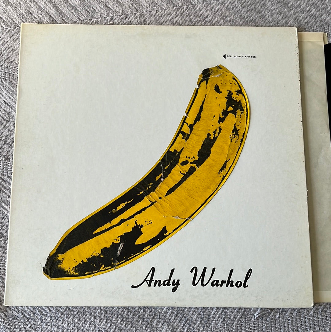 The Velvet Underground & Nico - Andy Warhol West Coast Pressing 1967 Original VG Used Vinyl