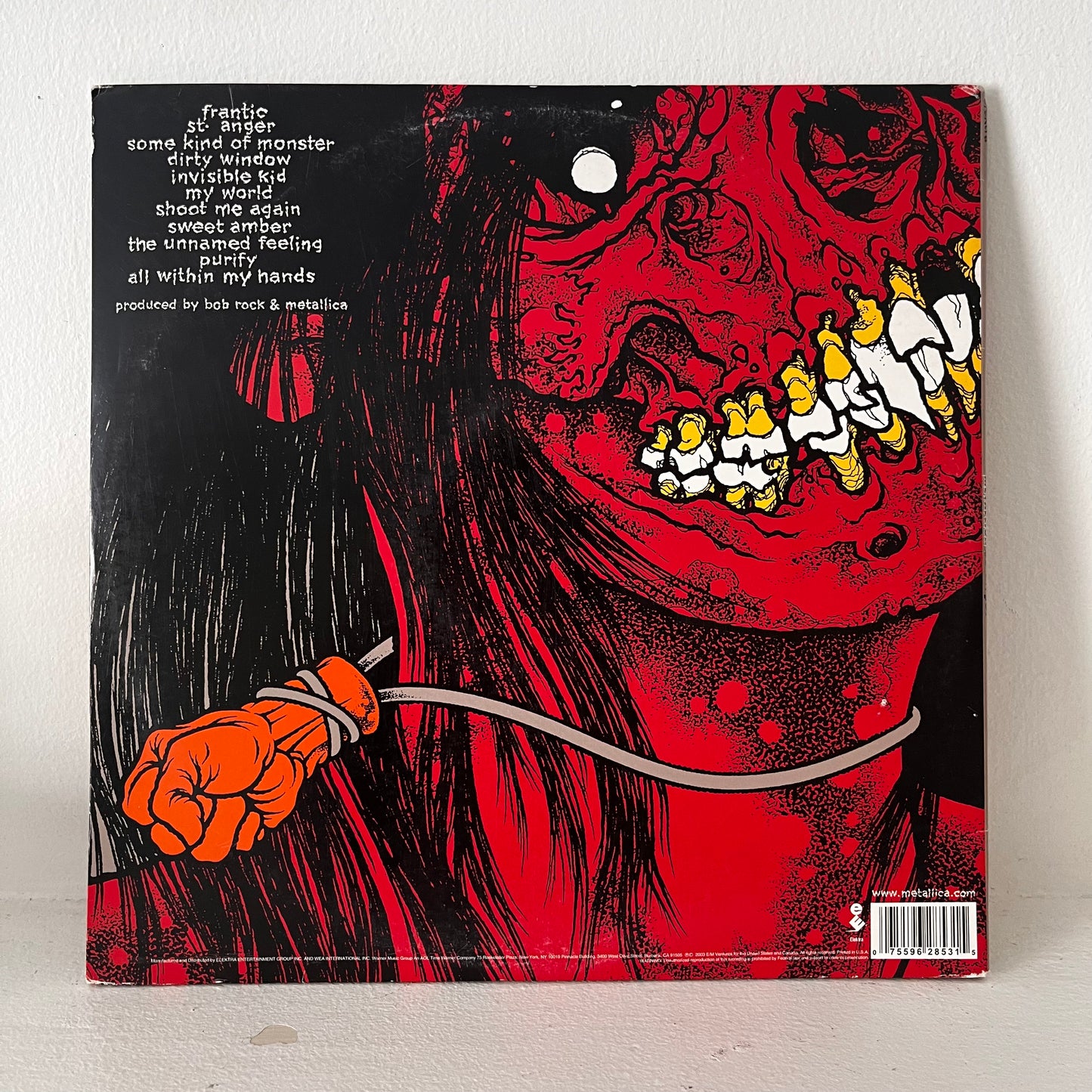 Metallica St. Anger 2003 Pressing 62853-1 Used VG+ Vinyl Gatefold