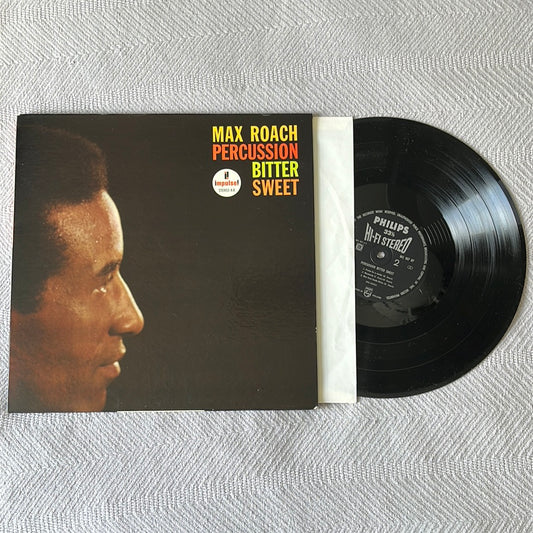 Percussion Bitter Sweet - Max Roach Netherlands Impulse STEREO A-8 Used VG+ Vinyl