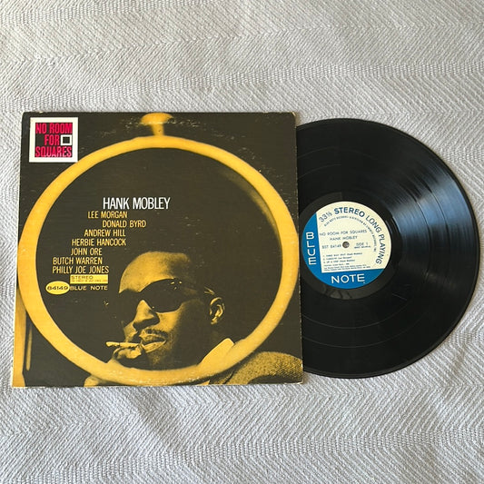 No Room For Squares - Hank Mobley Blue Note STEREO 84149 1966 Reissue Fair Condition Vinyl