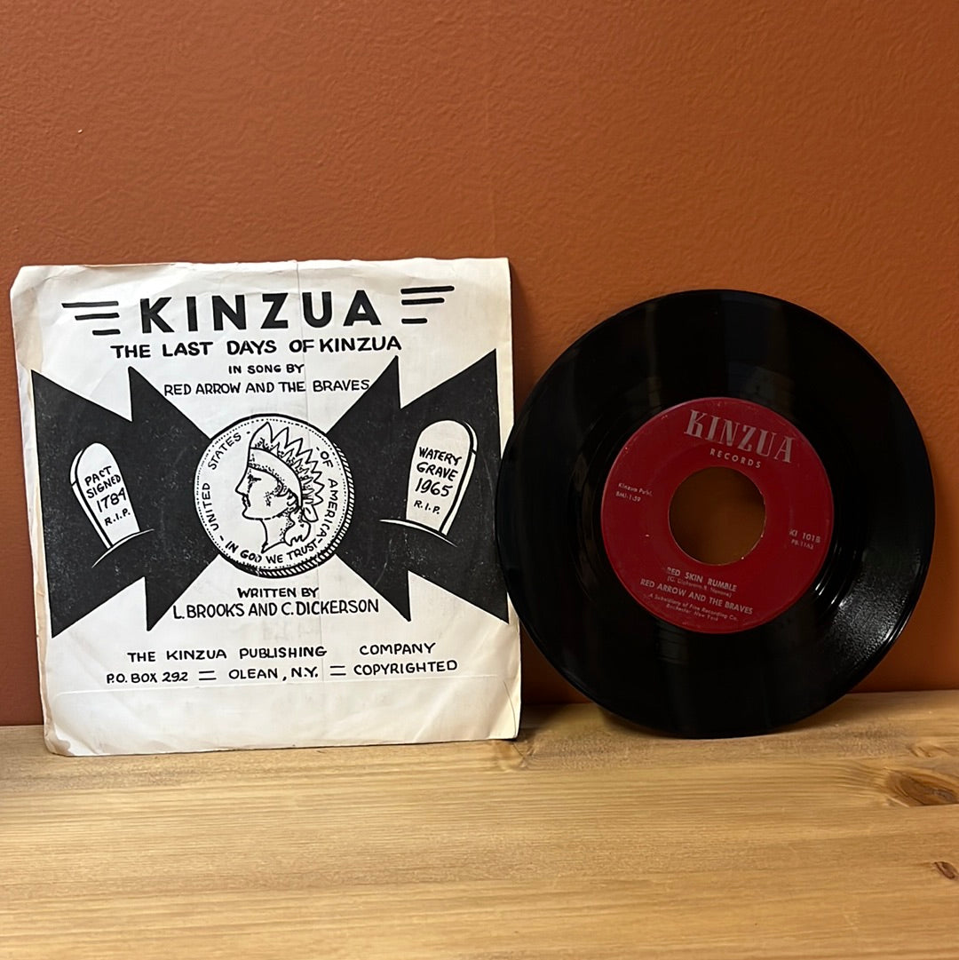 The Last Days of Kinzua/Red Skin Rumble - Red Arrow and the Braves KI 101 45 VG