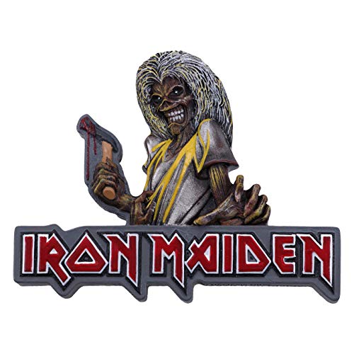 Nemesis Now Officially Licensed Iron Maiden The Killers Eddie Fridge Magnet, 10cm, Red