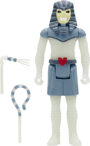 Super7 - Iron Maiden Reaction Figure Wave 1 - Pharoah Eddie (Glow In The Dark)