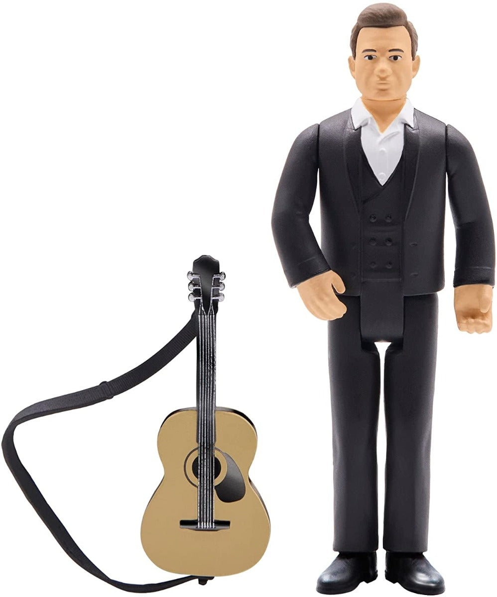 Super7 - Johnny Cash ReAction Figure - The Man In Black (Collectible, Figure, Action Figure)