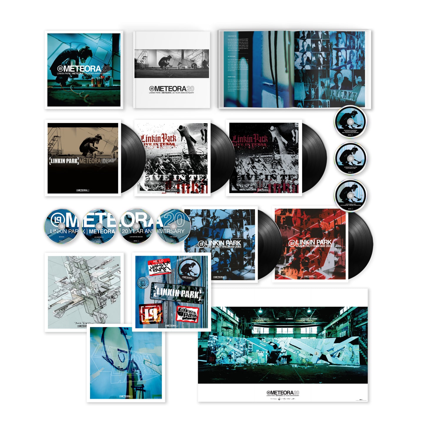 Meteora 20th Anniversary Edition (LIMITED EDITION SUPER DELUXE) - Linkin Park Vinyl 093624880998