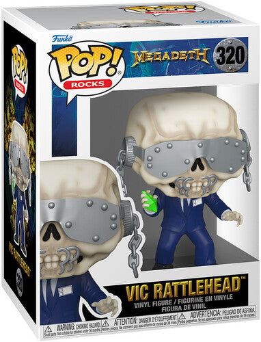 FUNKO POP! ROCKS: Megadeth - Vic Rattlehead (Vinyl Figure)