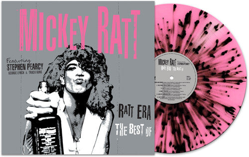 The Best Of - Pink/ black Splatter