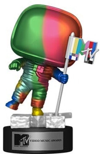 FUNKO POP! AD ICONS: MTV- Moon Person (Rainbow) (Vinyl Figure)