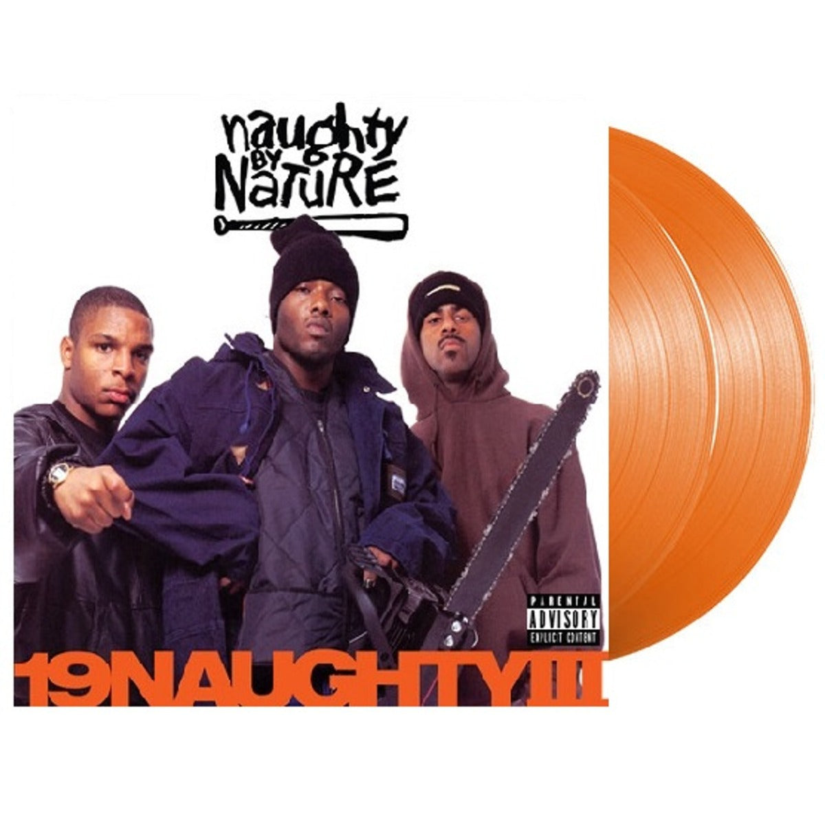 19 Naughty III: 30th Anniversary Edition [Explicit Content] (Colored Vinyl, Orange, 140 Gram Vinyl) (2 Lp's)