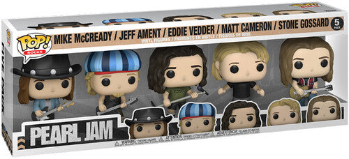 FUNKO POP! ROCKS: Pearl Jam- 5 Pack (Large Item, Vinyl Figure)