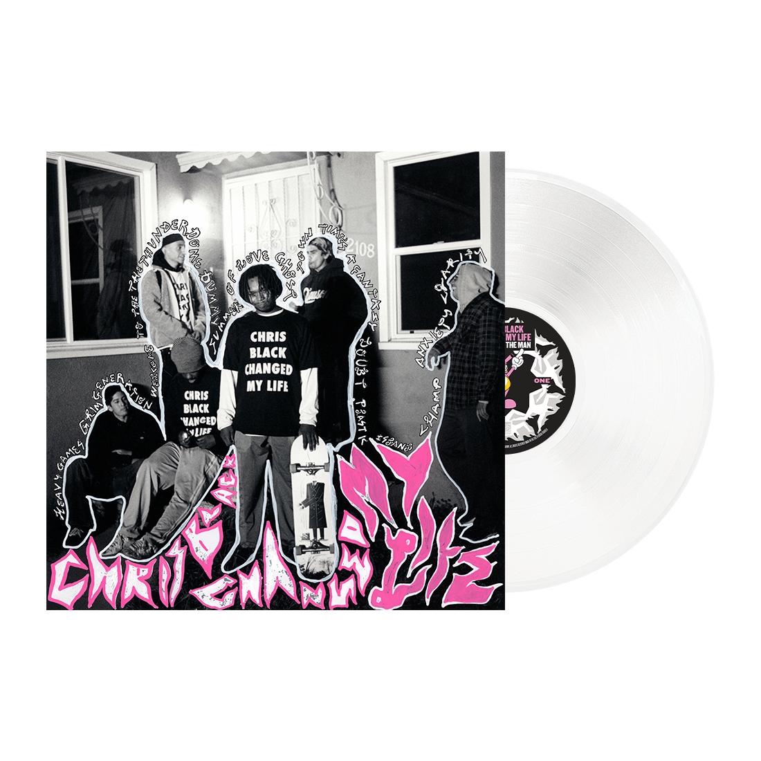 Chris Black Changed My Life (Indie Exclusive, Clear Vinyl) - Portugal. The Man Vinyl
