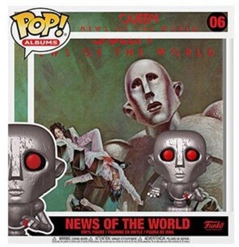 FUNKO POP! ALBUMS: Queen - News of the World (MT) (Large Item, Vinyl Figure)