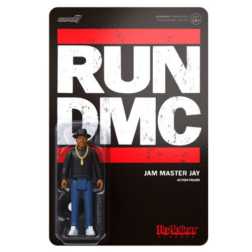 Super7 - Run DMC ReAction Figure Wave 1 - Jam Master Jay (Collectible, Figure, Action Figure)