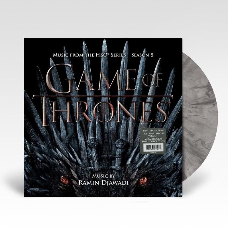 Game of Thrones Season 8 - Metallic Gray Swirl Vinyl