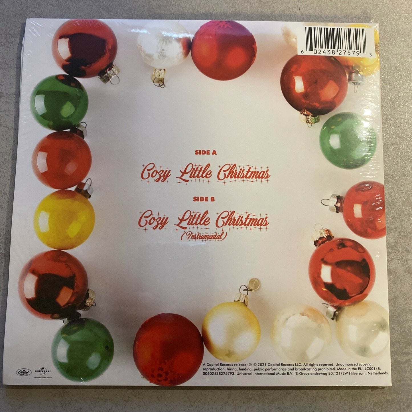 Cozy Little Christmas Green Vinyl 7 Inch Vinyl