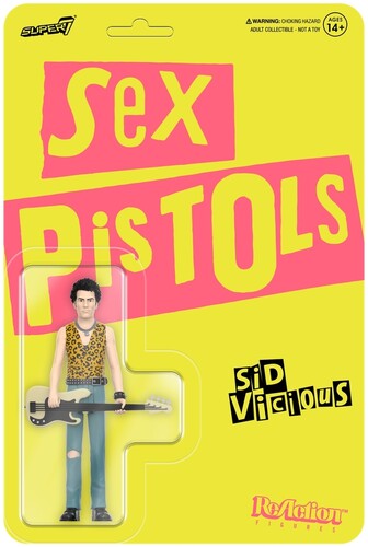 Super7 - Sex Pistols ReAction Wave 1 - Sid Vicious (Collectible, Figure, Action Figure)