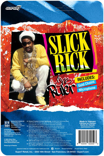 Super7 - Slick Rick ReAction Figure Wave 1 (Collectible, Figure, Action Figure)