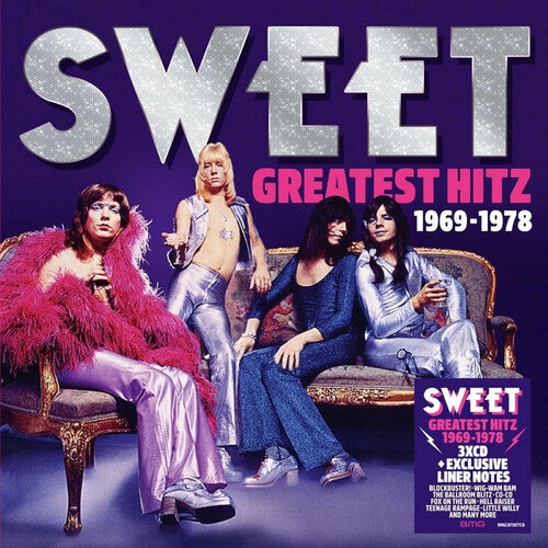 Greatest Hitz: The Best Of Sweet 1969-1978 [Import] (3 Cd's)