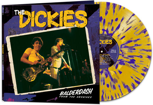 Balderdash: From The Archive - Yellow/ purple Splatter