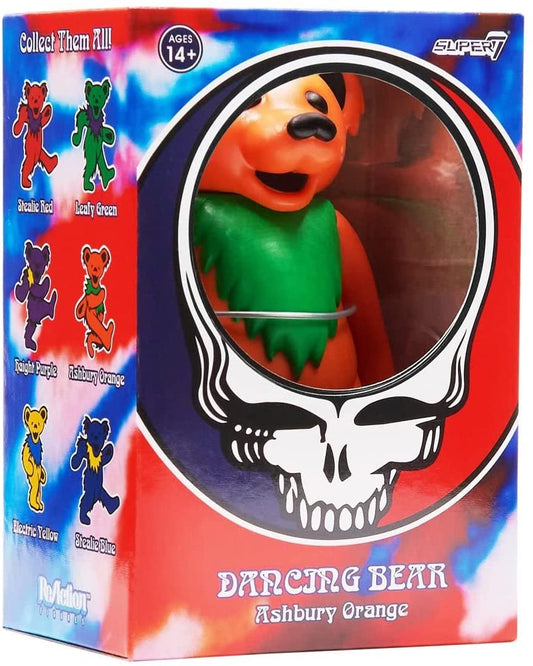 Super7 Dancing Bears Wave 2 Reaction Figure - Ashbury Orange