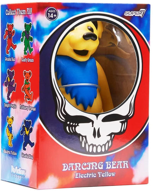 Super7 Dancing Bears Wave 2 Reaction Figure - Electric Yellow