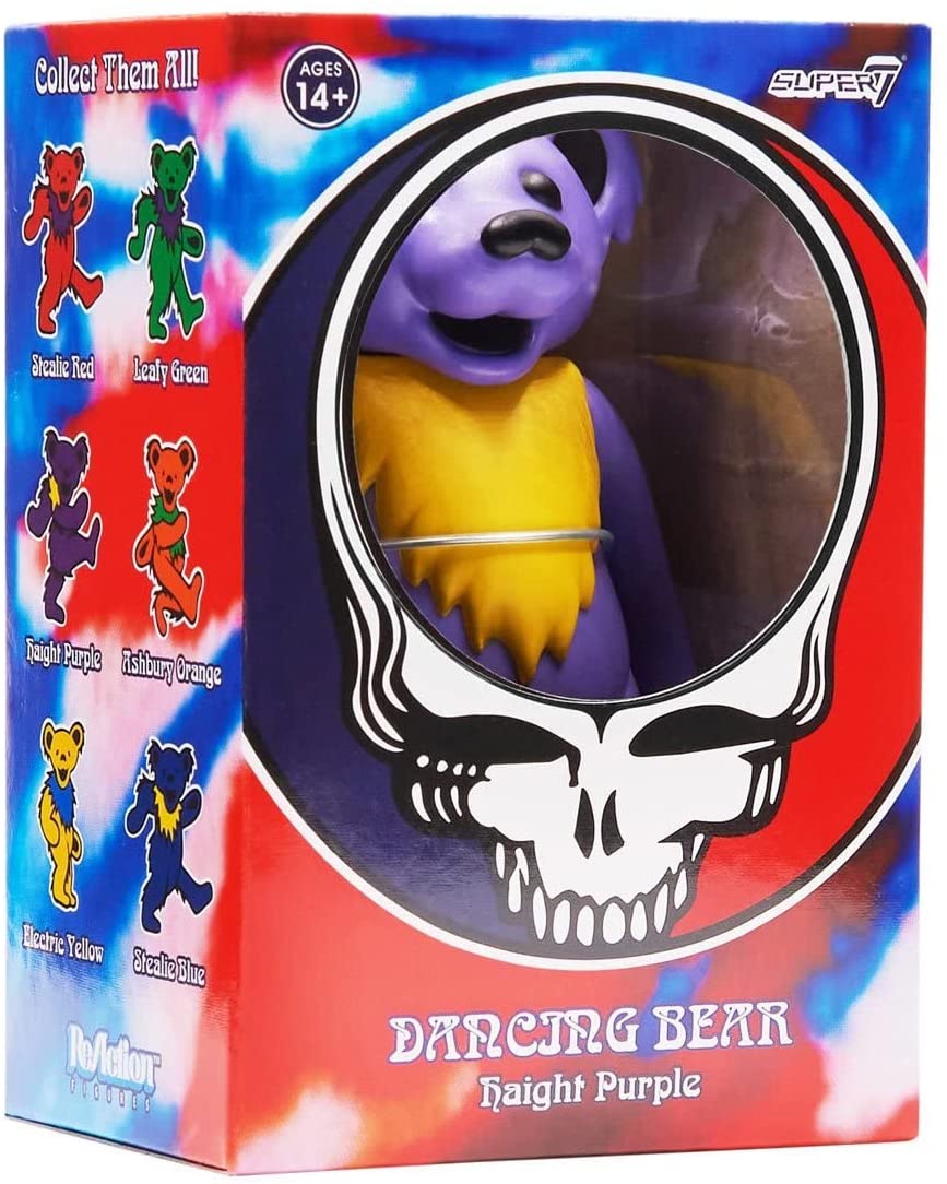 Super7 Dancing Bears Wave 2 Reaction Figure - Haight Purple