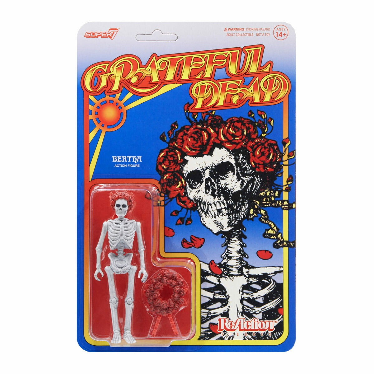 Super7 - Grateful Dead ReAction Figure Wave 1 - Bertha (Collectible, Figure, Action Figure)