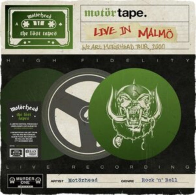 The Lost Tapes Vol.3 (Live in Malmo 2000) - Motorhead Vinyl
