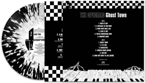 Ghost Town - Black/ white Splatter