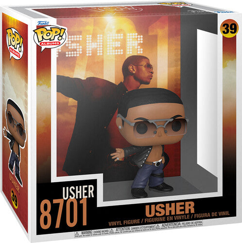 FUNKO POP! ALBUMS: Usher- 8701 (Large Item, Vinyl Figure)