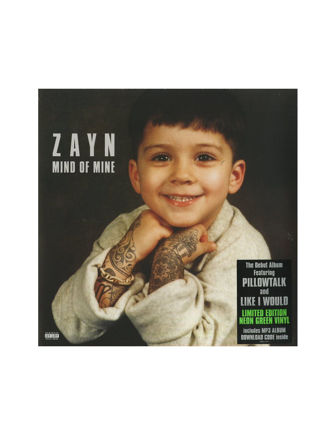 Zayn - Mind of Mine Green fashion Vinyl